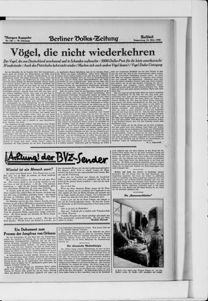 Berliner Volkszeitung vom 13.03.1930