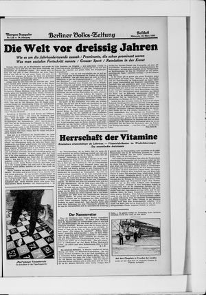 Berliner Volkszeitung vom 19.03.1930