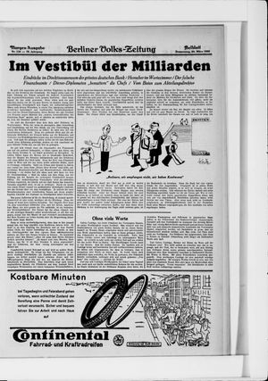 Berliner Volks-Zeitung vom 20.03.1930
