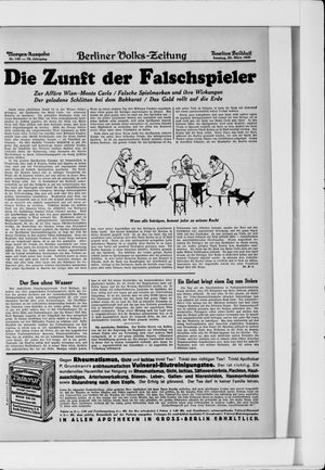 Berliner Volkszeitung vom 23.03.1930