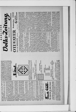 Berliner Volkszeitung on Mar 23, 1930