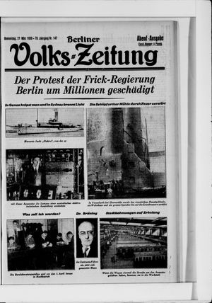 Berliner Volkszeitung vom 27.03.1930