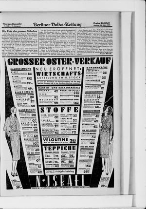 Berliner Volkszeitung on Mar 30, 1930