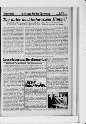 Berliner Volkszeitung vom 10.04.1930