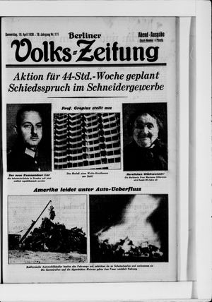 Berliner Volkszeitung vom 10.04.1930