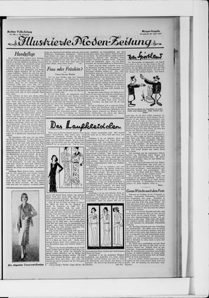 Berliner Volkszeitung vom 26.04.1930