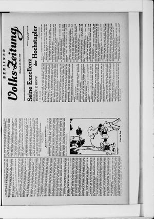 Berliner Volkszeitung vom 21.05.1930