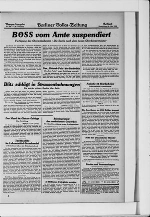 Berliner Volkszeitung vom 22.05.1930