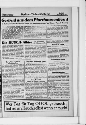 Berliner Volkszeitung vom 04.06.1930