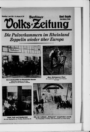 Berliner Volkszeitung vom 05.06.1930