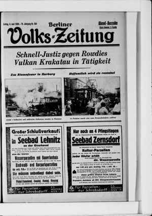 Berliner Volkszeitung vom 06.06.1930