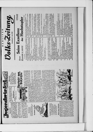 Berliner Volkszeitung vom 07.06.1930