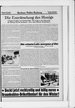 Berliner Volkszeitung vom 22.06.1930