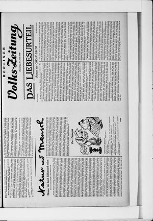 Berliner Volkszeitung on Jun 24, 1930