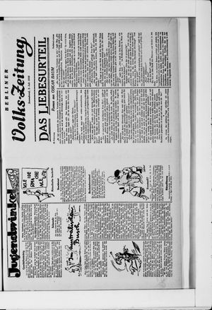 Berliner Volkszeitung vom 05.07.1930
