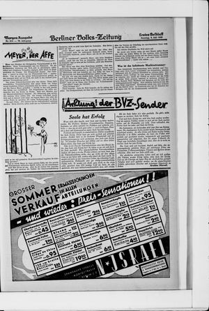Berliner Volkszeitung vom 06.07.1930