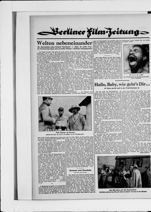 Berliner Volkszeitung vom 09.07.1930