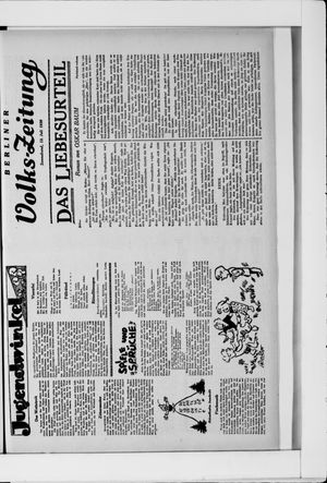 Berliner Volkszeitung vom 12.07.1930