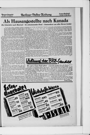 Berliner Volkszeitung vom 13.07.1930