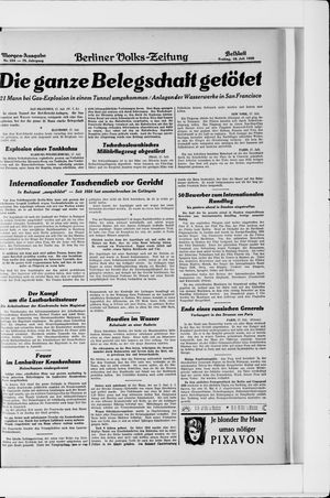 Berliner Volkszeitung vom 18.07.1930