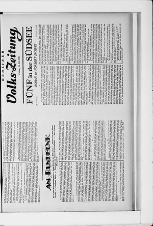 Berliner Volkszeitung vom 18.07.1930