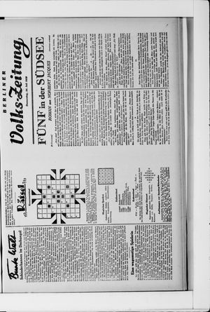 Berliner Volkszeitung vom 24.07.1930