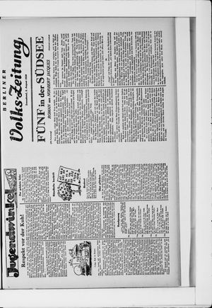 Berliner Volkszeitung vom 02.08.1930