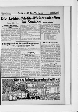 Berliner Volkszeitung vom 03.08.1930