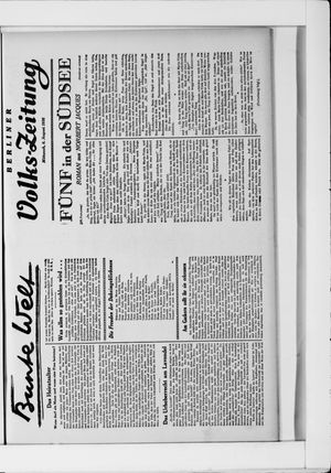 Berliner Volkszeitung vom 06.08.1930