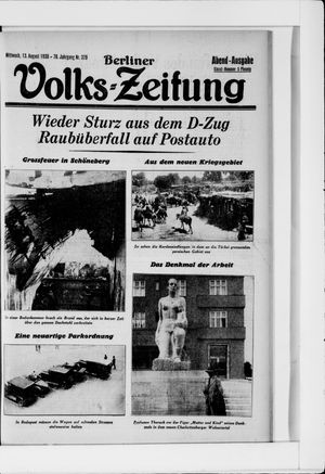 Berliner Volkszeitung vom 13.08.1930