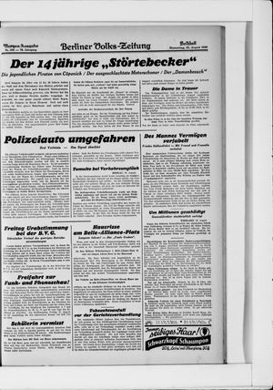 Berliner Volkszeitung vom 21.08.1930