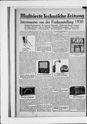 Berliner Volkszeitung vom 21.08.1930