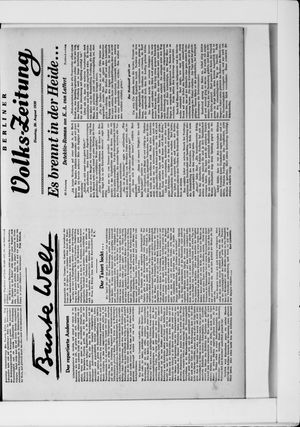 Berliner Volkszeitung vom 26.08.1930