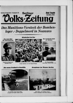 Berliner Volkszeitung vom 28.08.1930