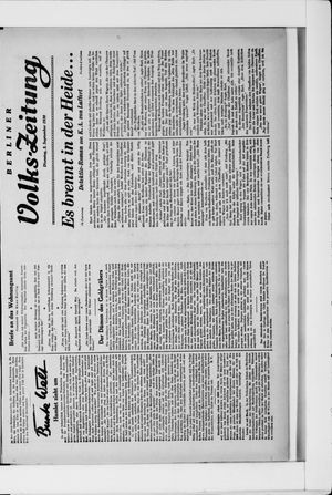 Berliner Volkszeitung vom 02.09.1930