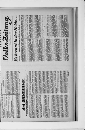 Berliner Volkszeitung vom 05.09.1930