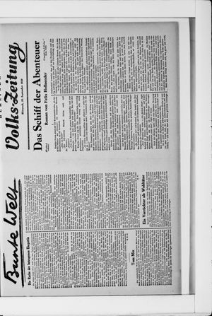 Berliner Volkszeitung vom 10.09.1930