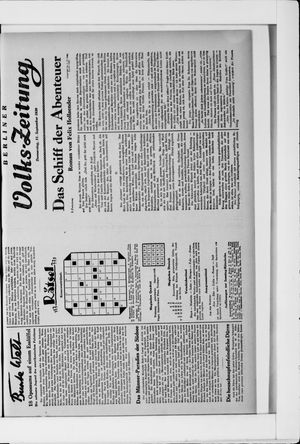Berliner Volkszeitung vom 11.09.1930