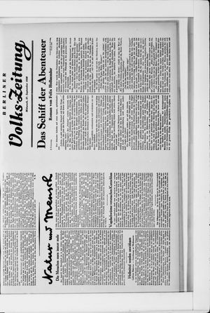 Berliner Volkszeitung vom 17.09.1930