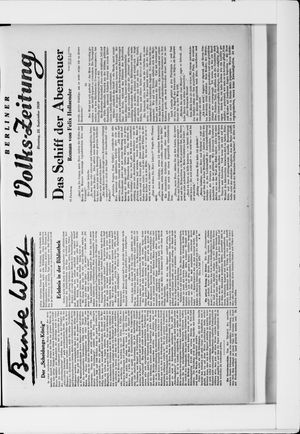 Berliner Volkszeitung vom 23.09.1930