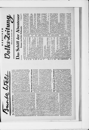Berliner Volkszeitung vom 24.09.1930