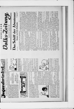Berliner Volkszeitung vom 27.09.1930