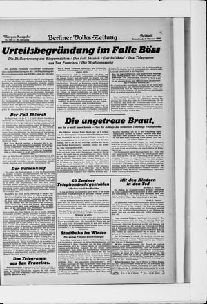Berliner Volkszeitung vom 04.10.1930