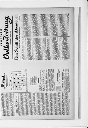 Berliner Volkszeitung vom 09.10.1930