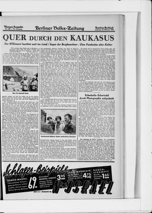 Berliner Volkszeitung vom 12.10.1930