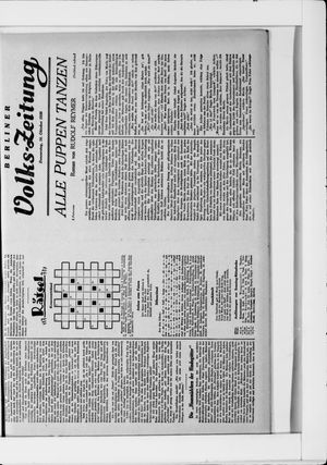 Berliner Volkszeitung vom 16.10.1930