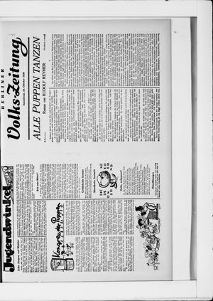 Berliner Volkszeitung vom 18.10.1930