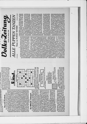 Berliner Volkszeitung vom 19.10.1930