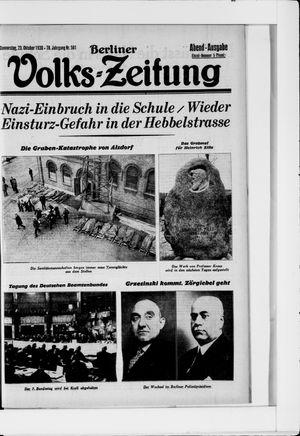 Berliner Volkszeitung vom 23.10.1930