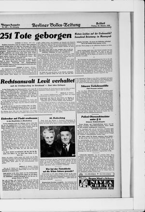Berliner Volkszeitung vom 24.10.1930